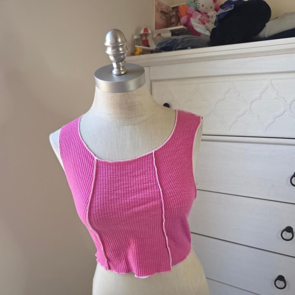 Princess-polly Women's Pink Crop-top